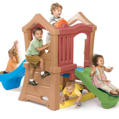 Play Up Double Slide Climber