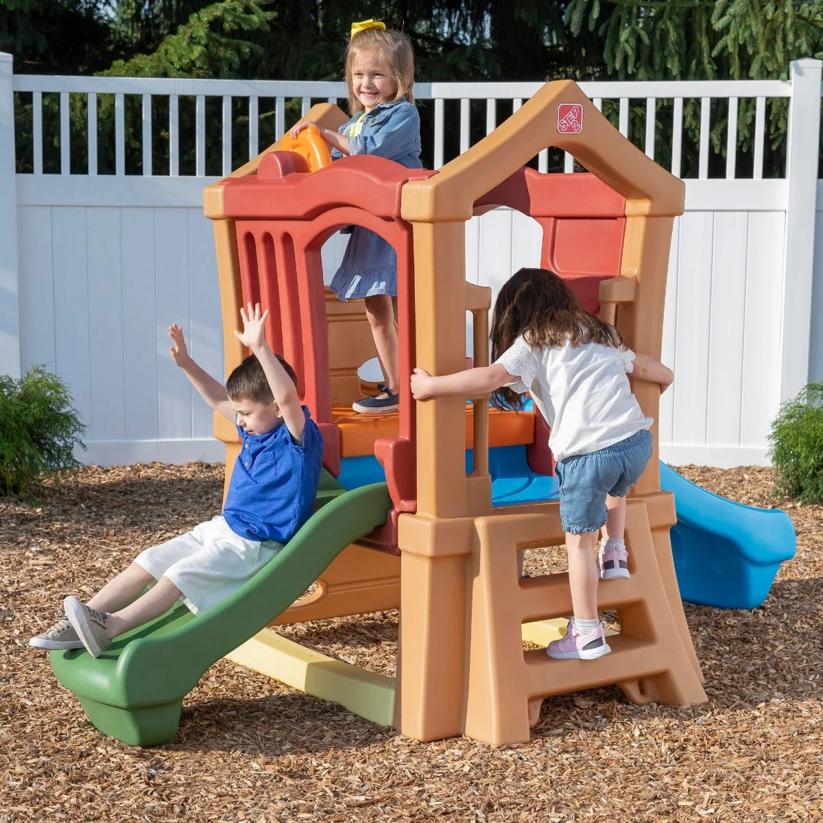 Play Up Double Slide Climber - Image 4