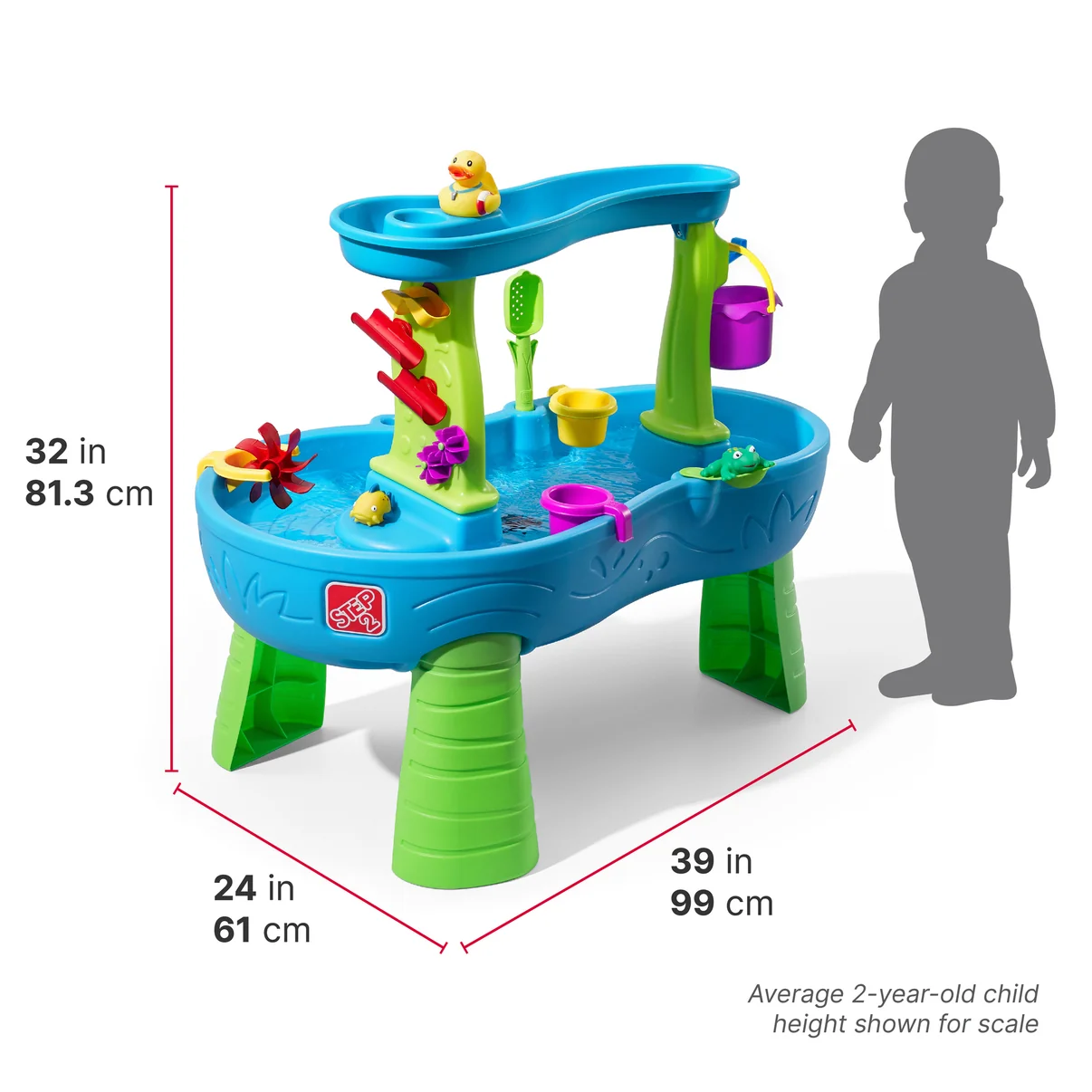 Rain Showers Splash Pond Water Table - Image 6